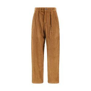Kristina Ti Brown Cotton Casual Women's Pants